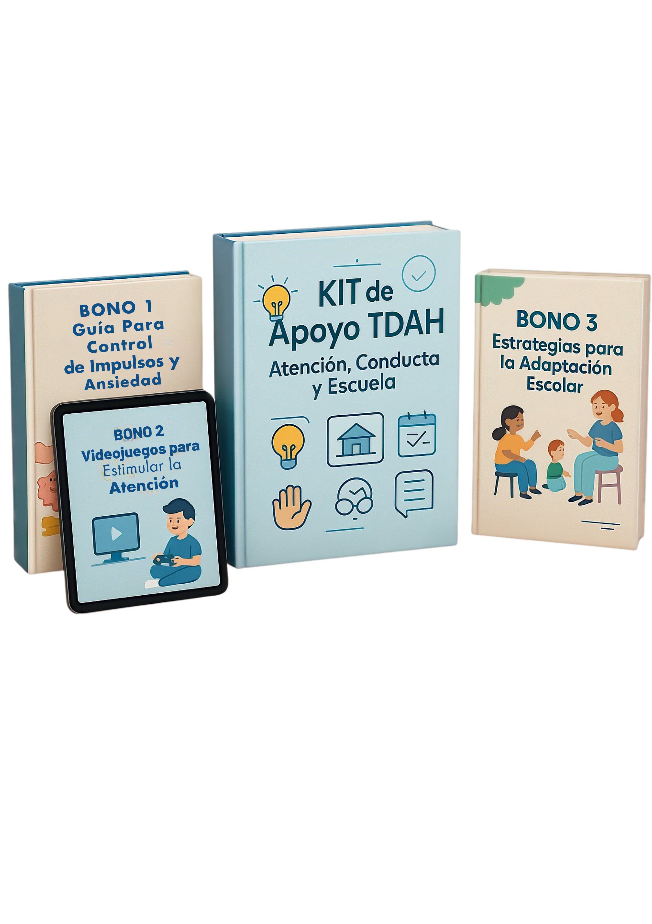 KIT de Apoyo TDAH: Atención, Conducta y Escuela